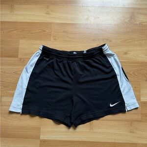 Nike Black and White Sports Shorts